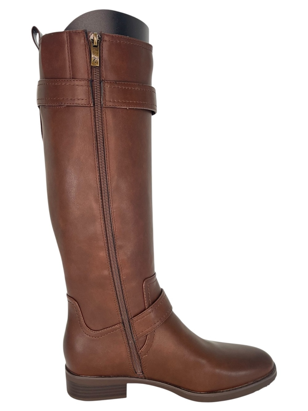 Naturalizer Tiernan Brown Faux Leather Knee High Womens Boots Size 9W - Picture 5 of 15